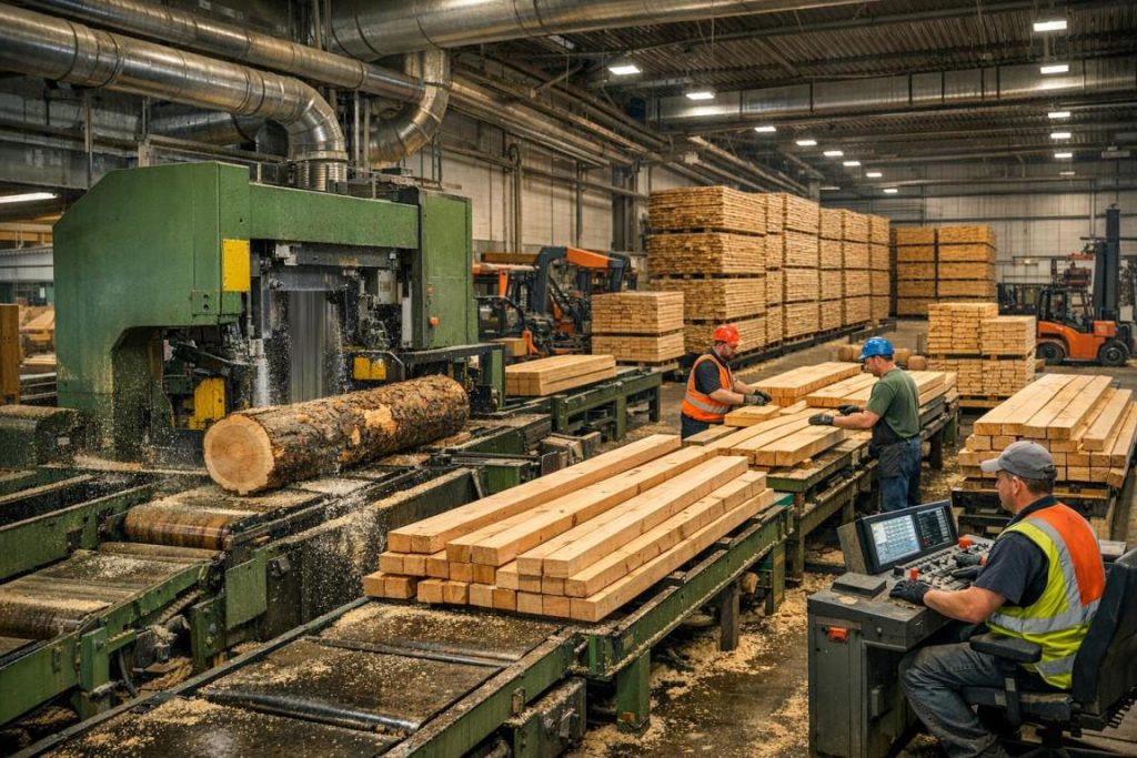 Oak sawn lumber — photo 1