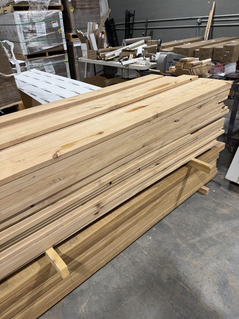 Kiln-dried Red Alder lumber — photo 7